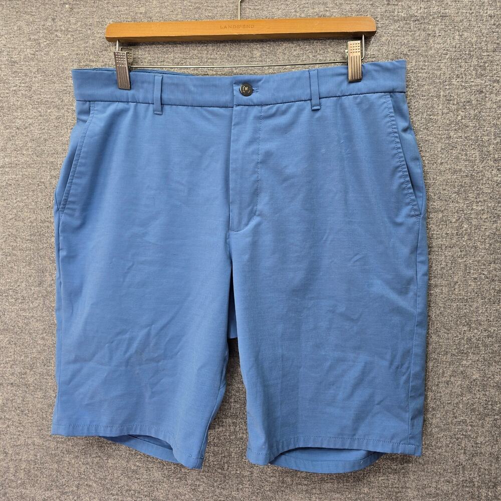 JOHNNIE-O MULLIGAN GOLF SHORTS, SIZE 34
